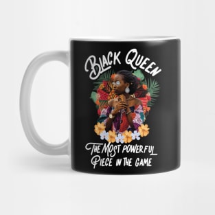 Black Queen The most powerful piece in the game Mug